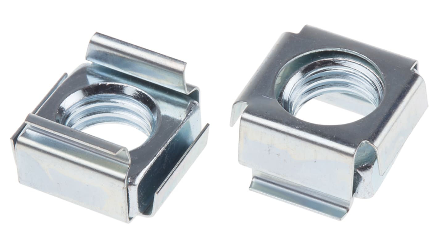 RS PRO Steel M10 Cage Nut