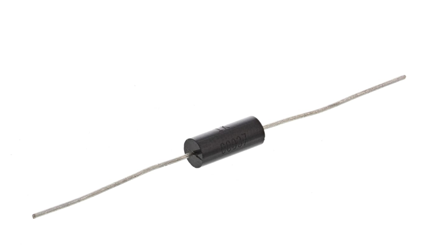 TE Connectivity 1kΩ Metal Film Resistor 0.5W ±0.1% UPF50B1K0V