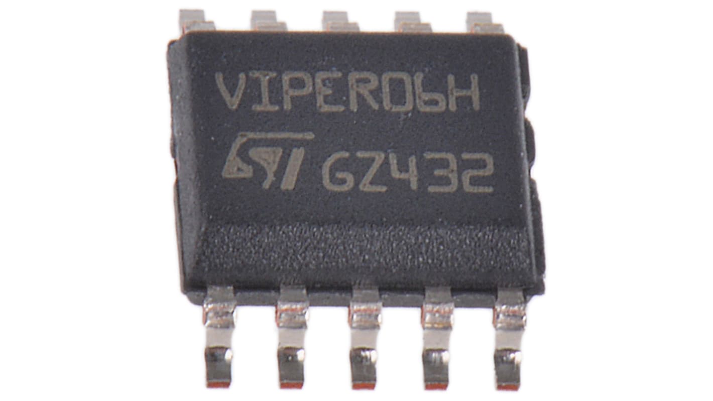 Contrôleur PWM, STMicroelectronics, VIPER06HS, 115 kHz, 11,5 V à 23,5 V, SSOP 10 broches