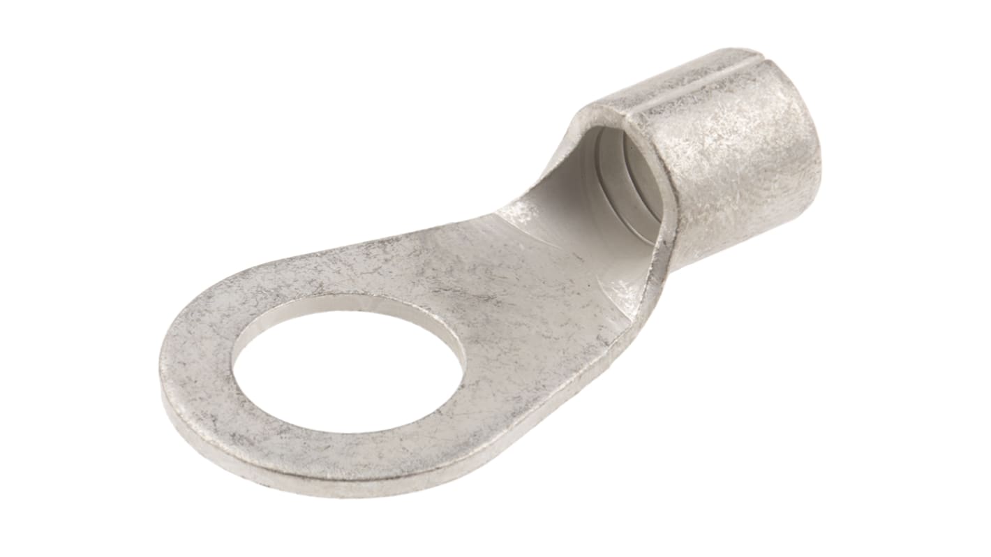 RS PRO Uninsulated Ring Terminal, 13mm Stud Size, 25mm² to 25mm² Wire Size