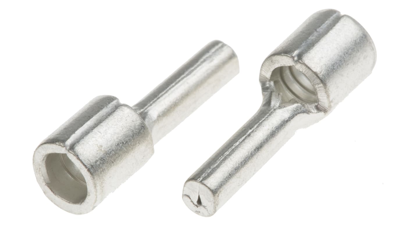RS PRO Uninsulated Crimp Pin Connector, 4mm² to 6mm², 12AWG to 10AWG, 2
