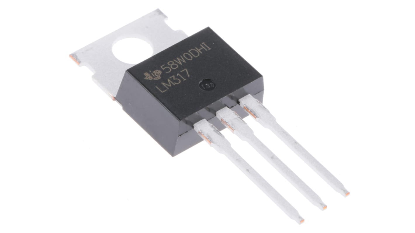 Texas Instruments LM317KCT, 1 Linear Voltage, Voltage Regulator 1.5A, 37 V 3-Pin, TO-220