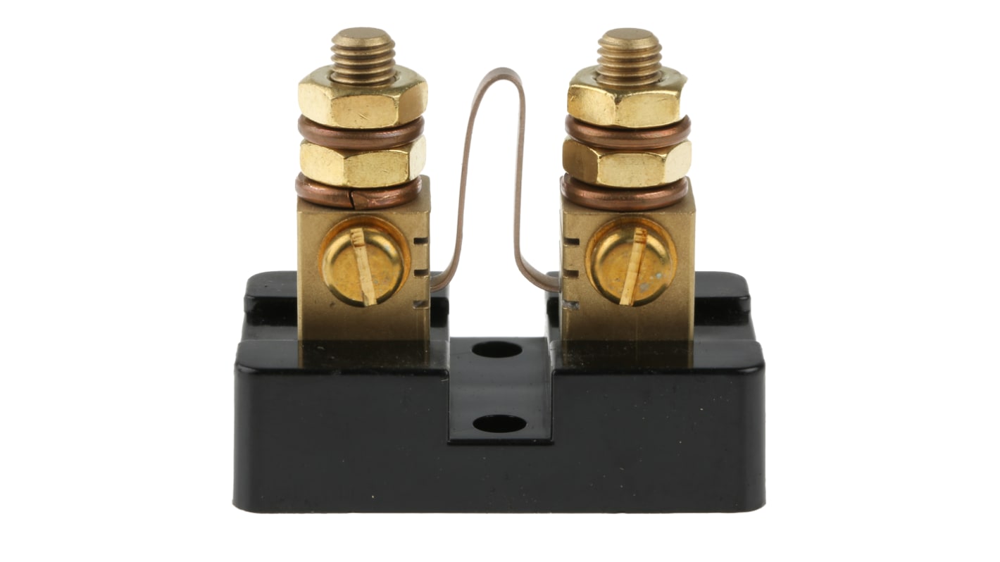 Murata Power Solutions Brass-Ended Shunt, 5 A Max, 50mV Output, ±0.25 % Accuracy