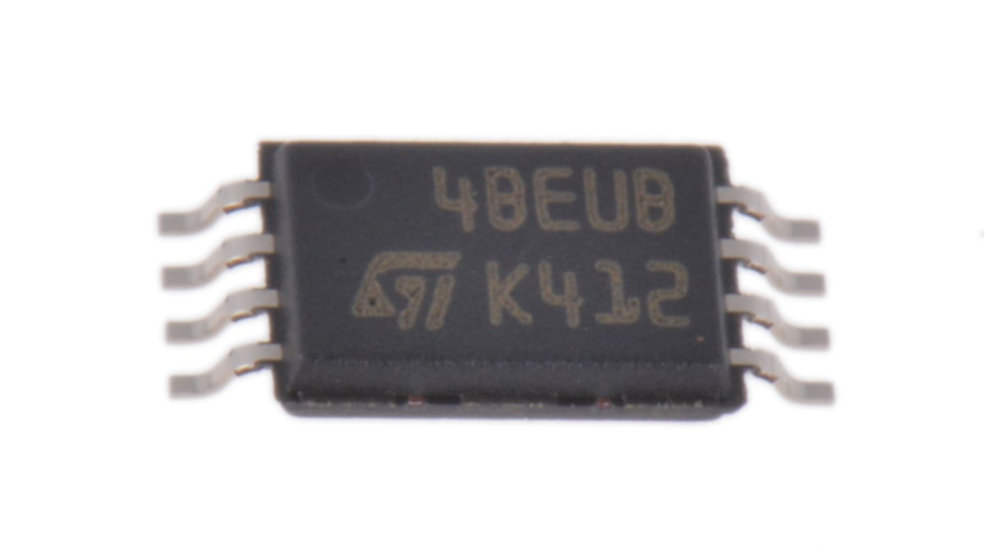 AEC-Q100 Memoria EEPROM M24LR04E-RDW6T/2 STMicroelectronics, 4kbit, 128, 512 x, 8bit, Serie I2C, 900ns, 8 pines TSSOP