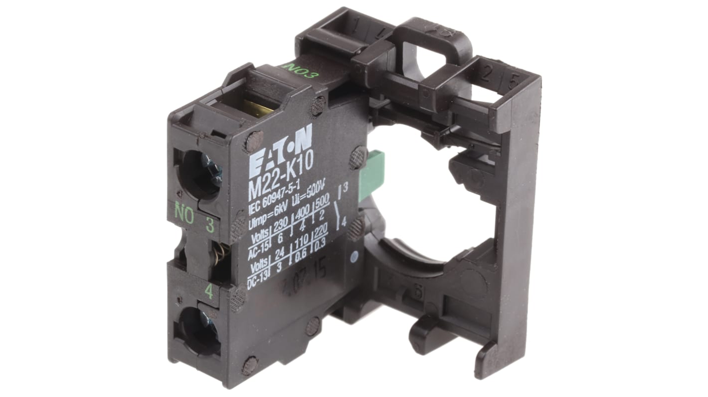 Eaton M22 Contact Block - 1NO 500 V