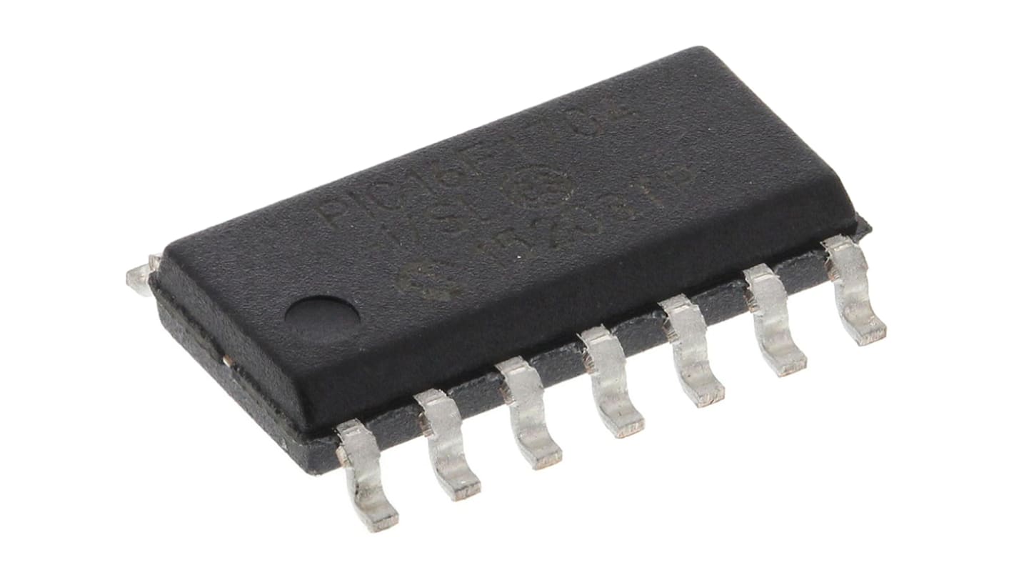 Microchip マイコン, 14-Pin SOIC PIC16F1704-I/SL