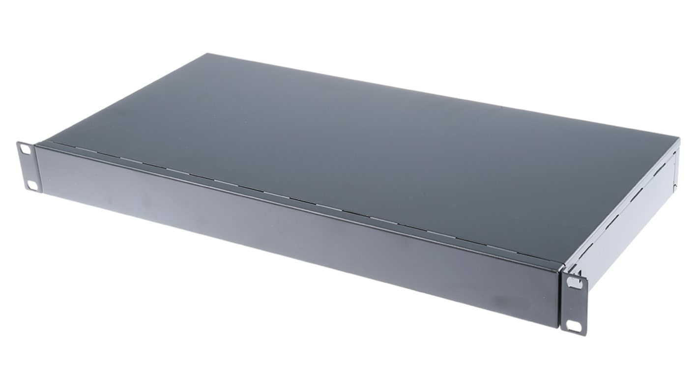 Caja de montaje en rack de 19" 1U nVent SCHROFF serie Interscale M, de Acero, 44 x 444 x 221mm