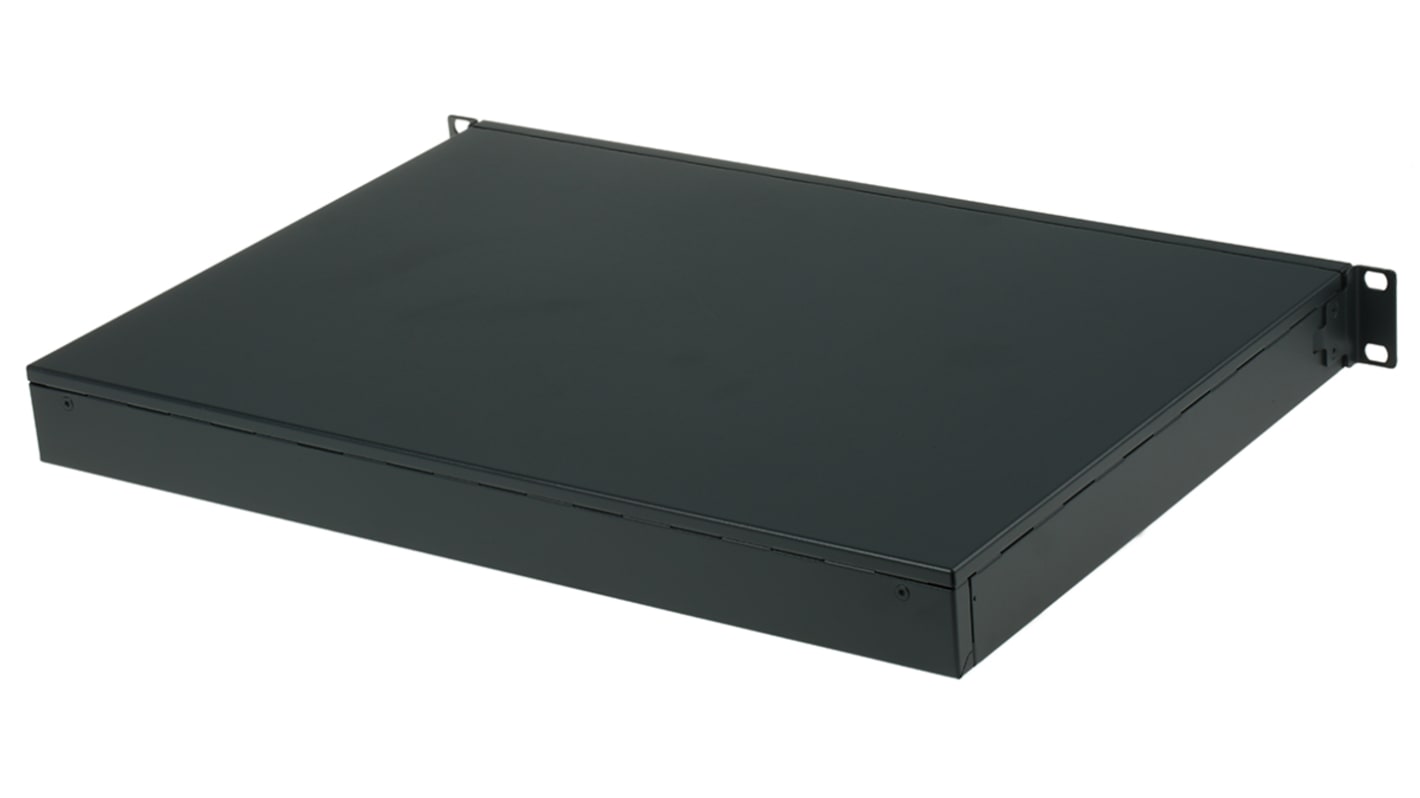 Caja de montaje en rack de 19" 1U nVent SCHROFF serie Interscale M, de Acero, 44 x 444 x 310mm