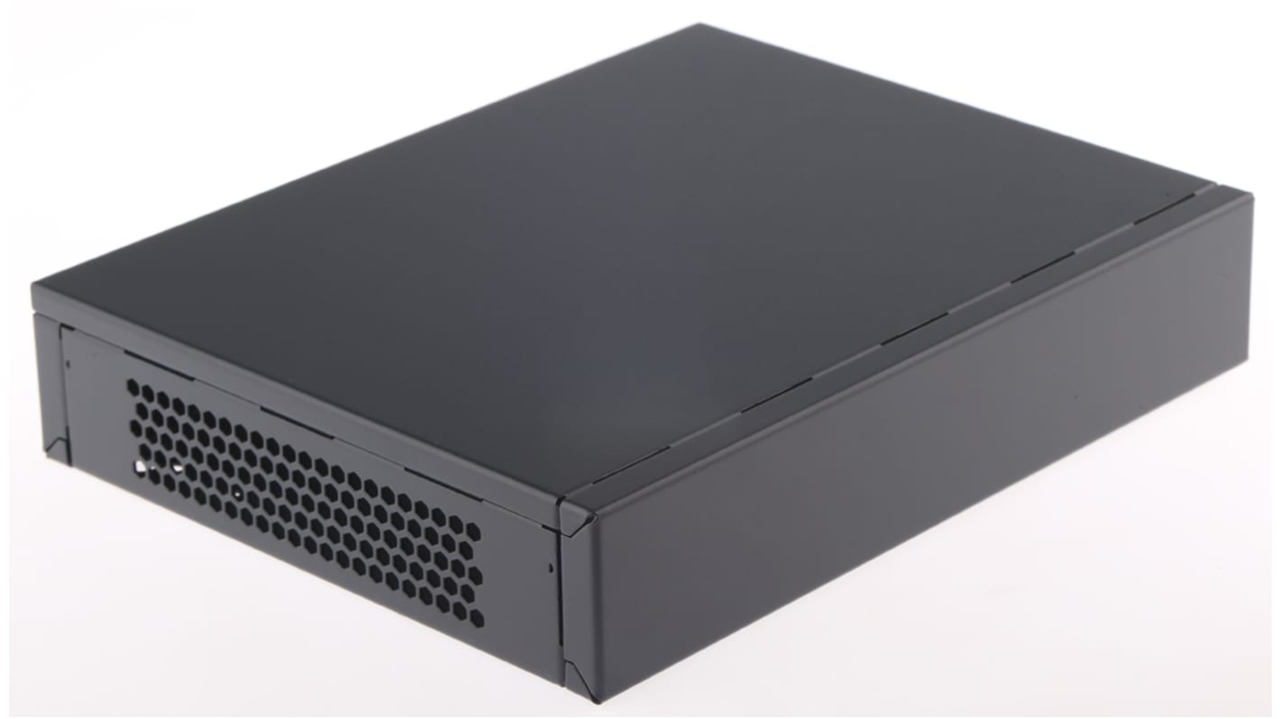 Caja de montaje en rack de 19" 1U nVent SCHROFF serie Interscale M, de Acero, ventilada, 44 x 221 x 177mm