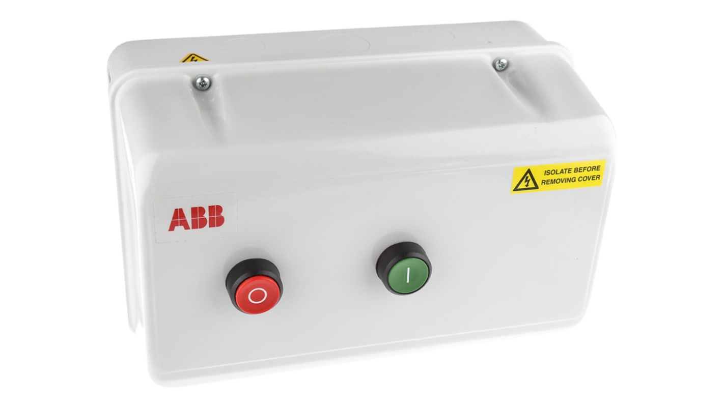 Starter stella-triangolo ABB, 3 fasi, 15 kW, 400 V c.a., IP55