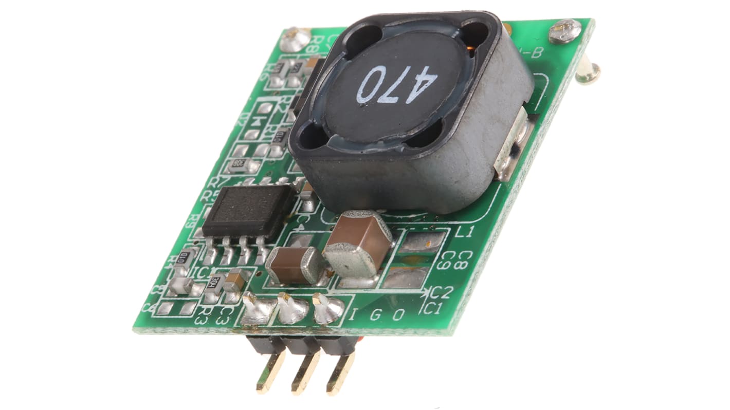 Recom R78T DC-DC Converter, 12V dc/ 1A Output, 15 → 42 V dc Input, Screw Mount, Surface Mount, +85°C Max Temp