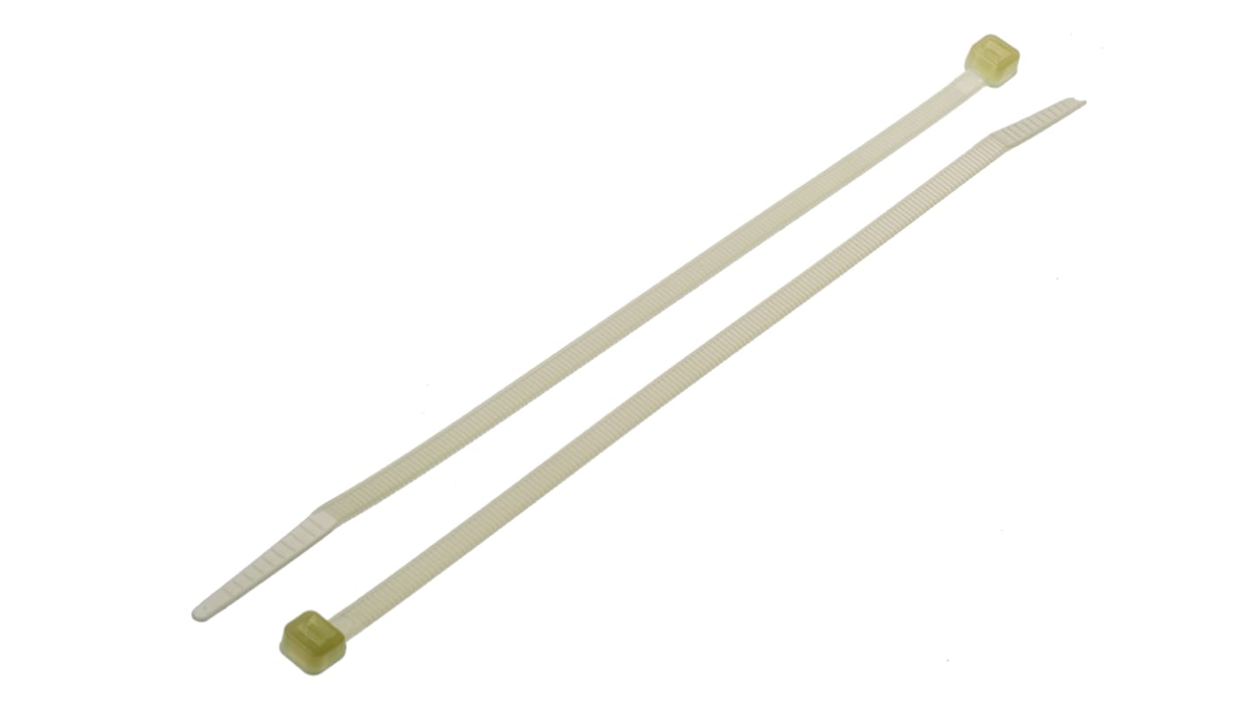 Opaska kablowa długość 203mm szerokość 4,6 mm RS PRO Nylon 66 Maks. +105°C