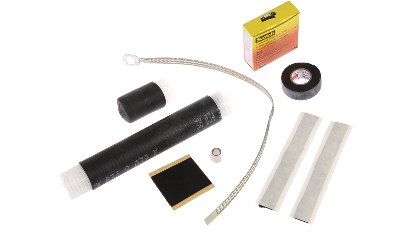 3M Cable Abandonment Kit Black, Rubber