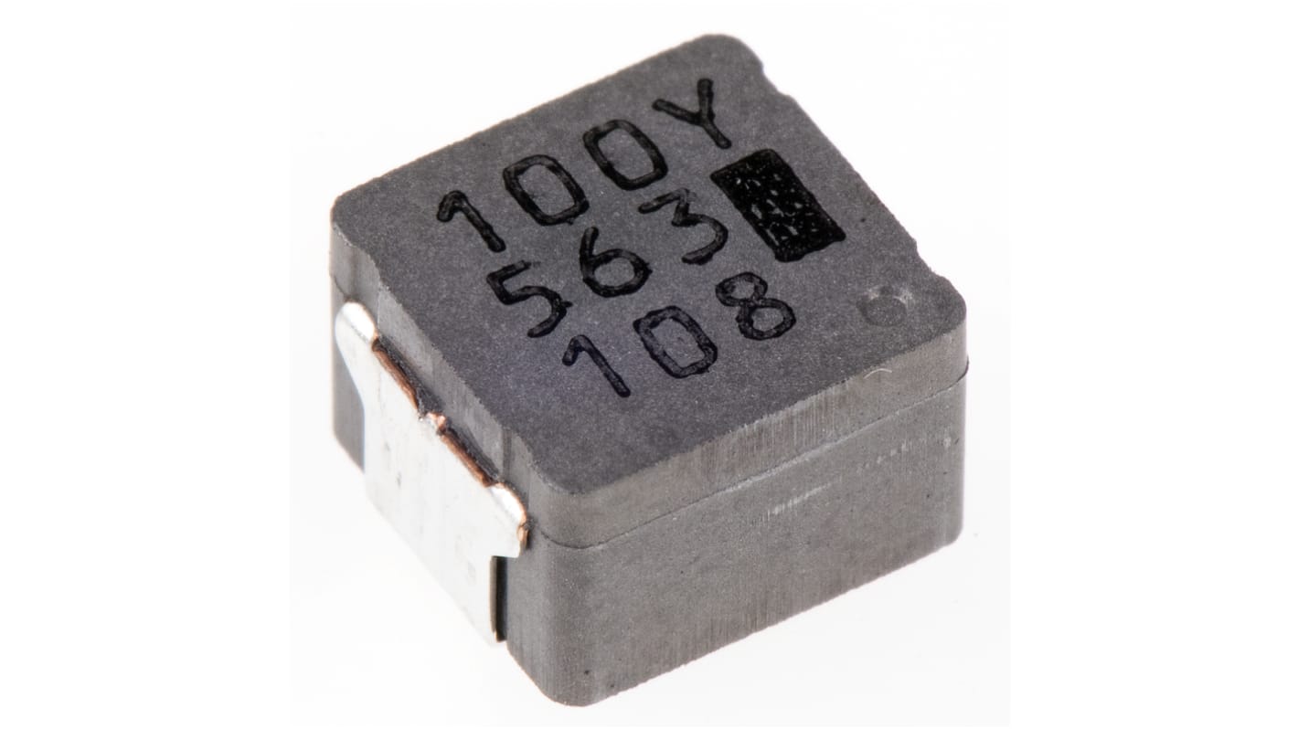 Induttore a filo avvolto SMD Panasonic, 10 μH, 8.3A, ±20%, case 0645, 6.5 x 6 x 4.5mm