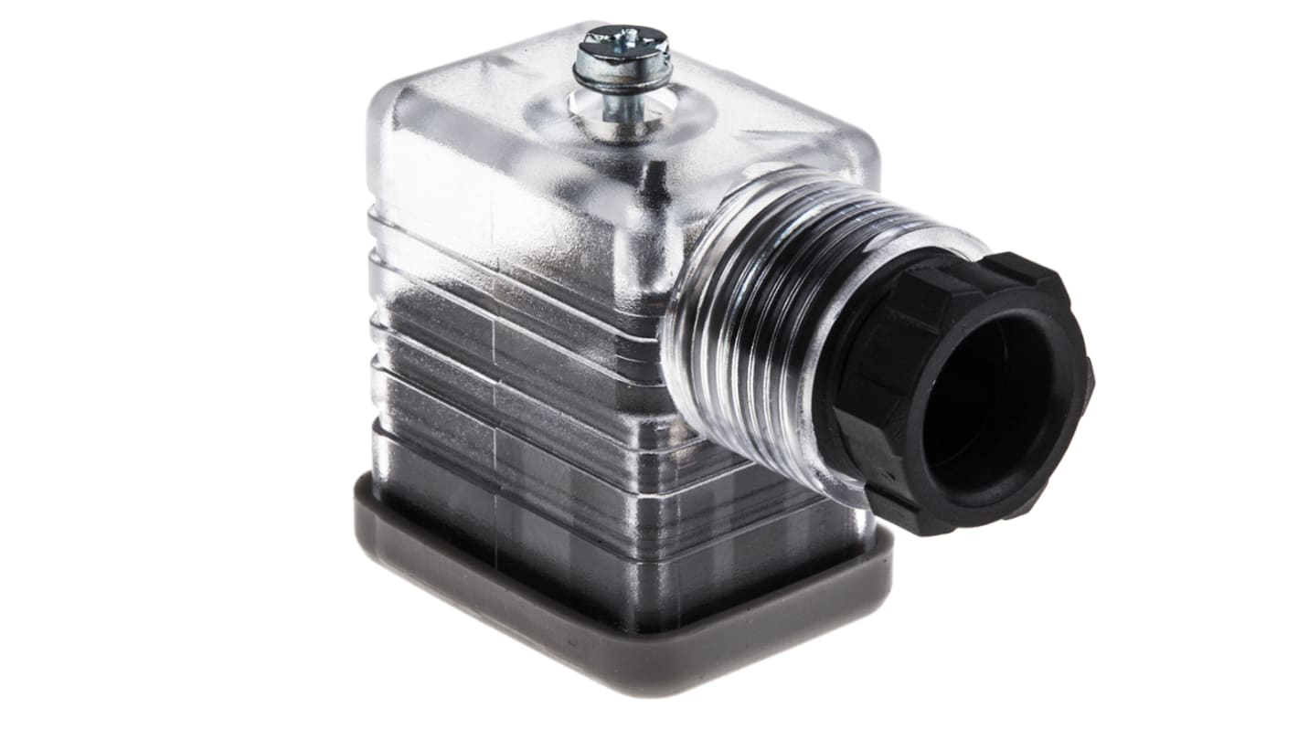 Connettore per valvole a solenoide RS PRO DIN 43650 B, Femmina, 2P+E, 250 V c.a.