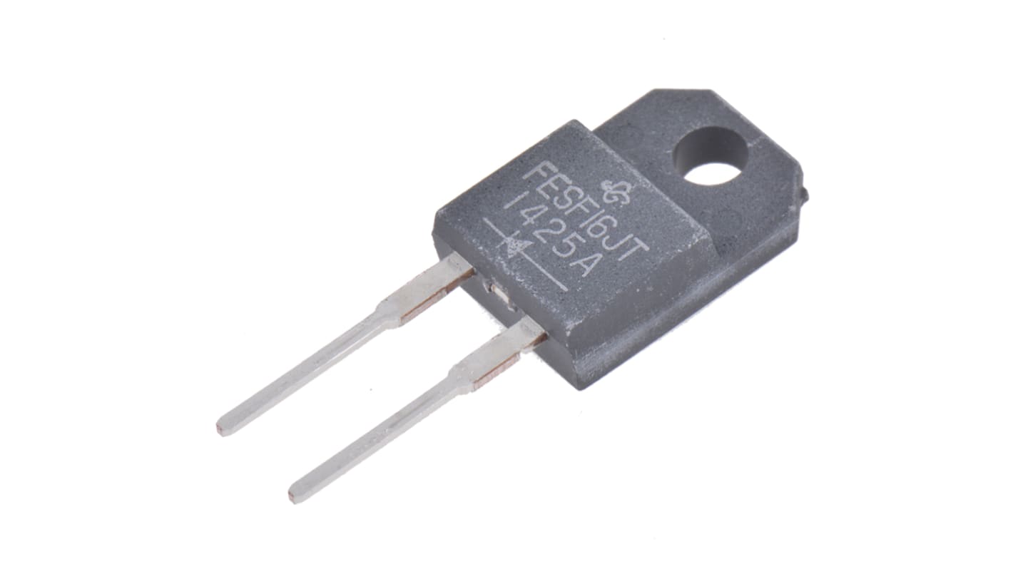 Vishay スイッチングダイオード スルーホール, シングル,エレメント数 1 TO-220F, 2-Pin 1.5V