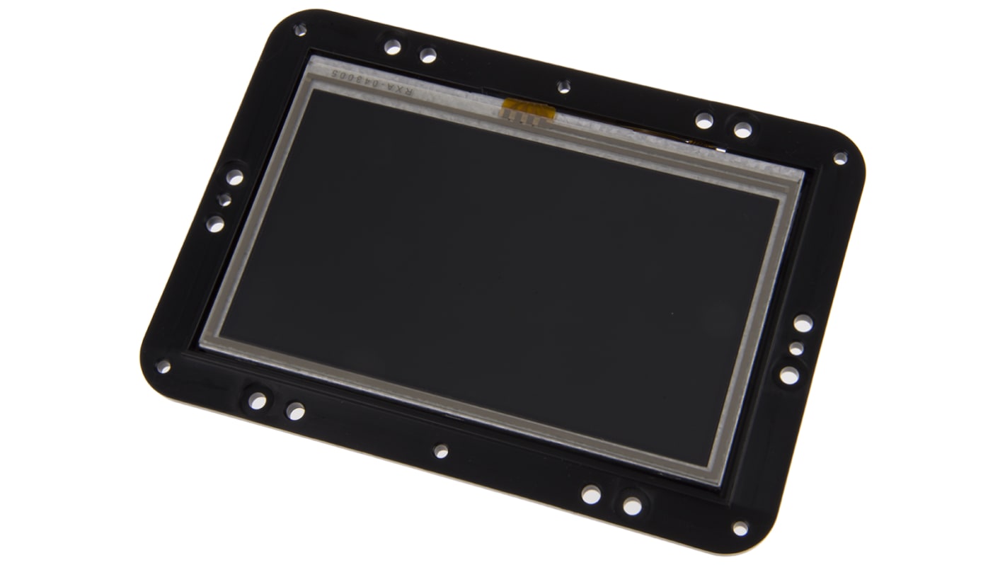 Bridgetek VM800P43A-BK, FT800 EVE Plus 4.3in Resistive Touch Screen Evaluation Module With Black Bezel