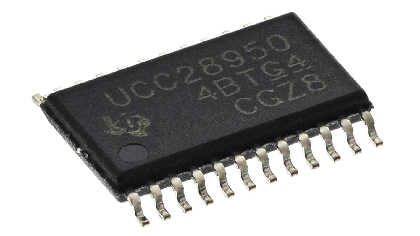 Texas Instruments UCC28950PW, PWM Controller, 17 V, 1 MHz 24-Pin, TSSOP