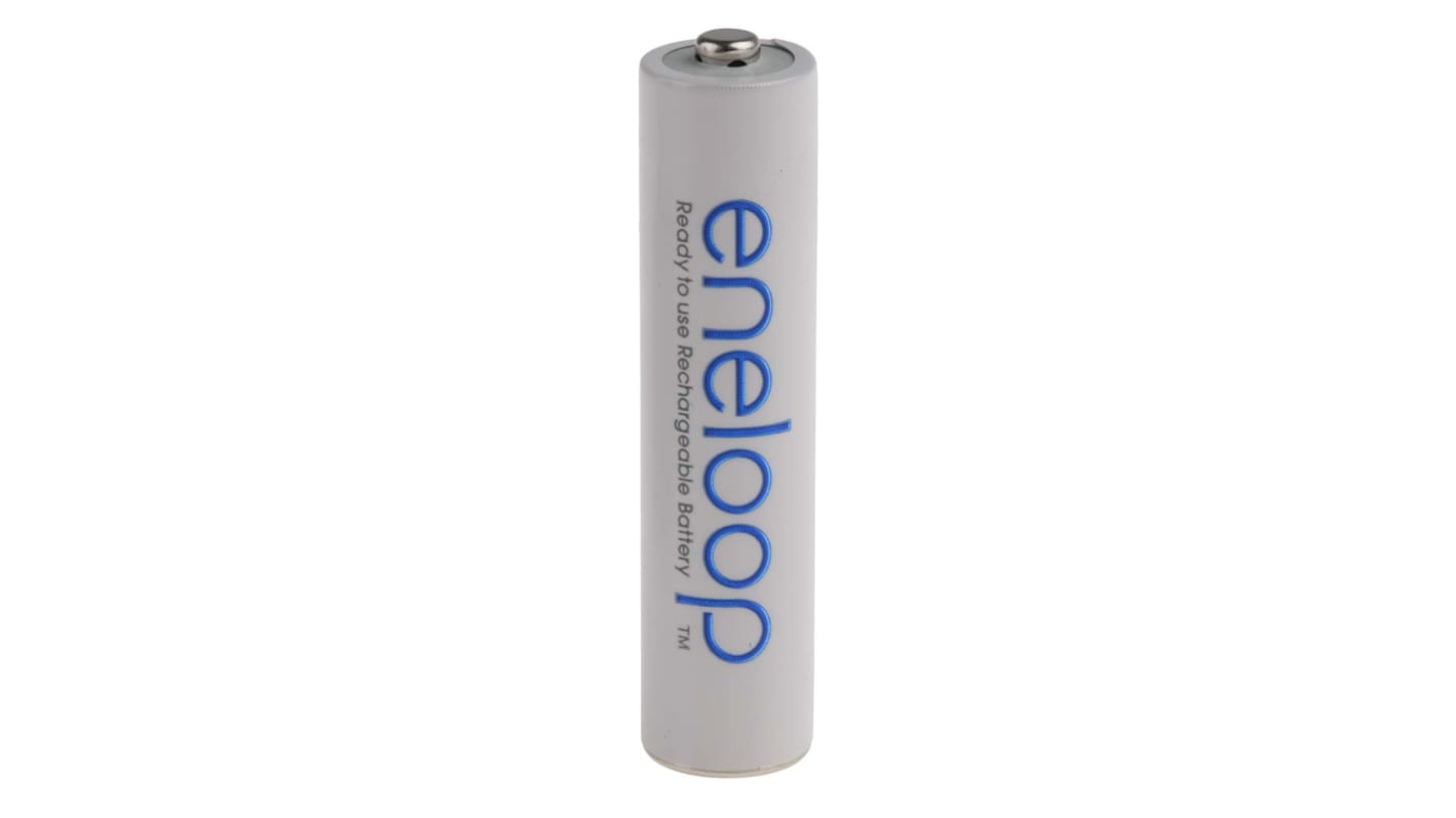 Batteria AAA ricaricabile Eneloop, 1.2V, 750mAh, NiMH, terminale Standard