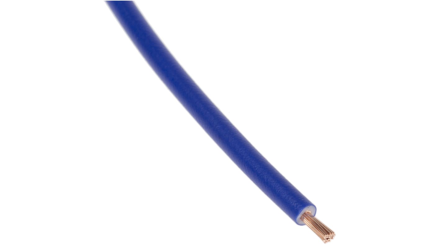 Lapp ÖLFLEX® H05V-K Series Blue 1 mm² Hook Up Wire, 100m, PVC Insulation