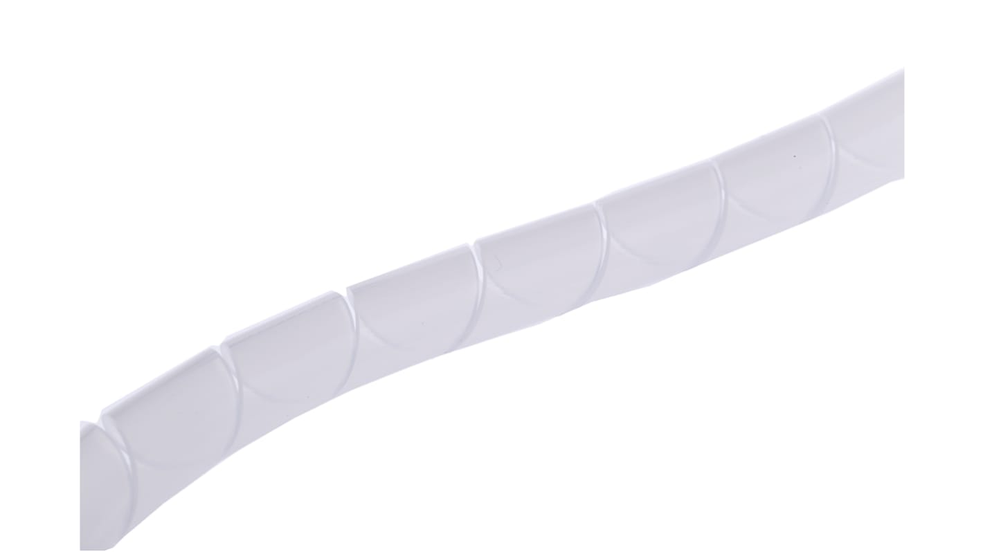 Thomas & Betts Spiral-Kabelschutzschlauch PE , für Kabel-Ø 4mm bis 130mm, Länge 10m