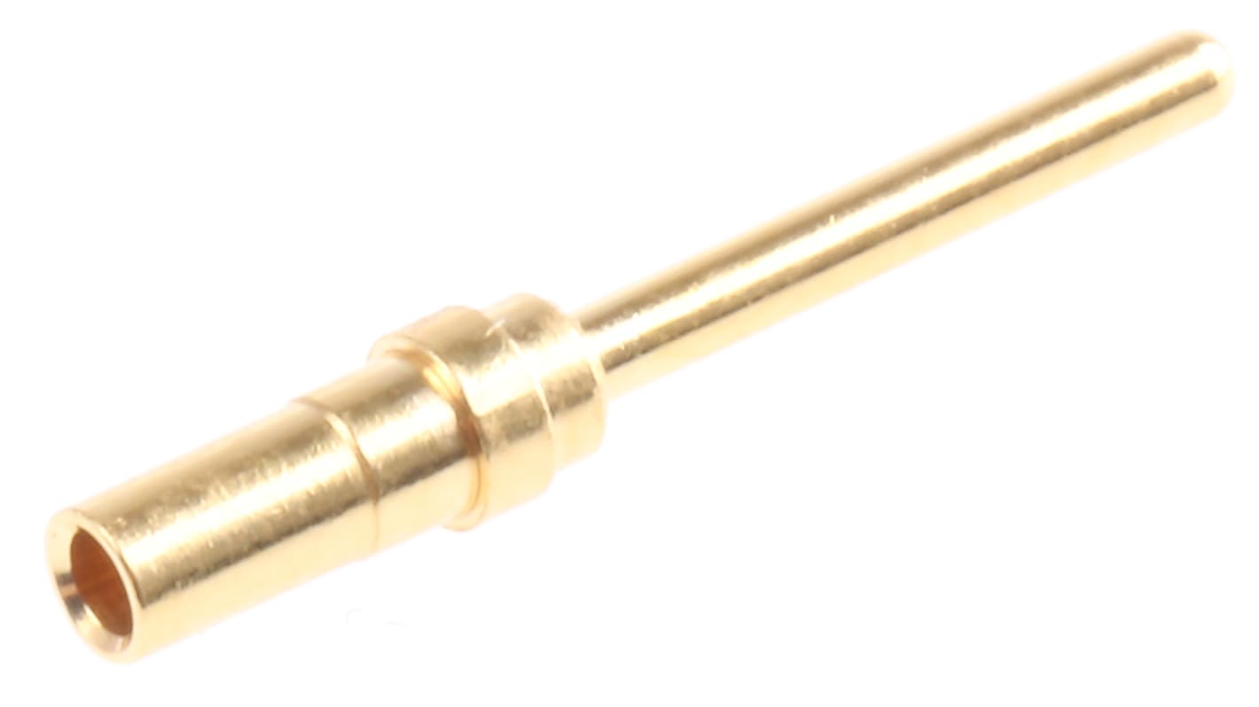 FCT from Molex, 173112 Series, Male Crimp D-sub Connector Contact, Gold over Nickel Pin, 24 → 20 AWG