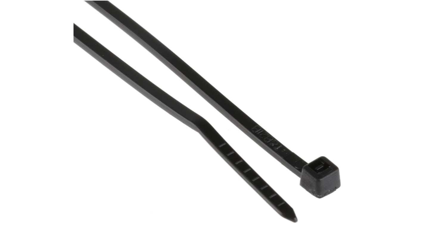 Opaska kablowa długość 200mm szerokość 2,5 mm ABB Nylon 66 -40→ +85 °C.