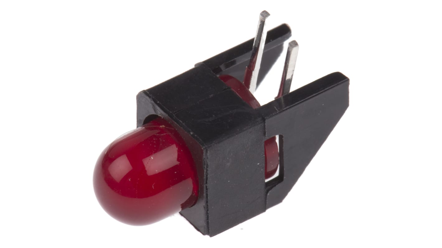 LED Rouge, Traversant, 5 mm (T-1 3/4), 1,7 V