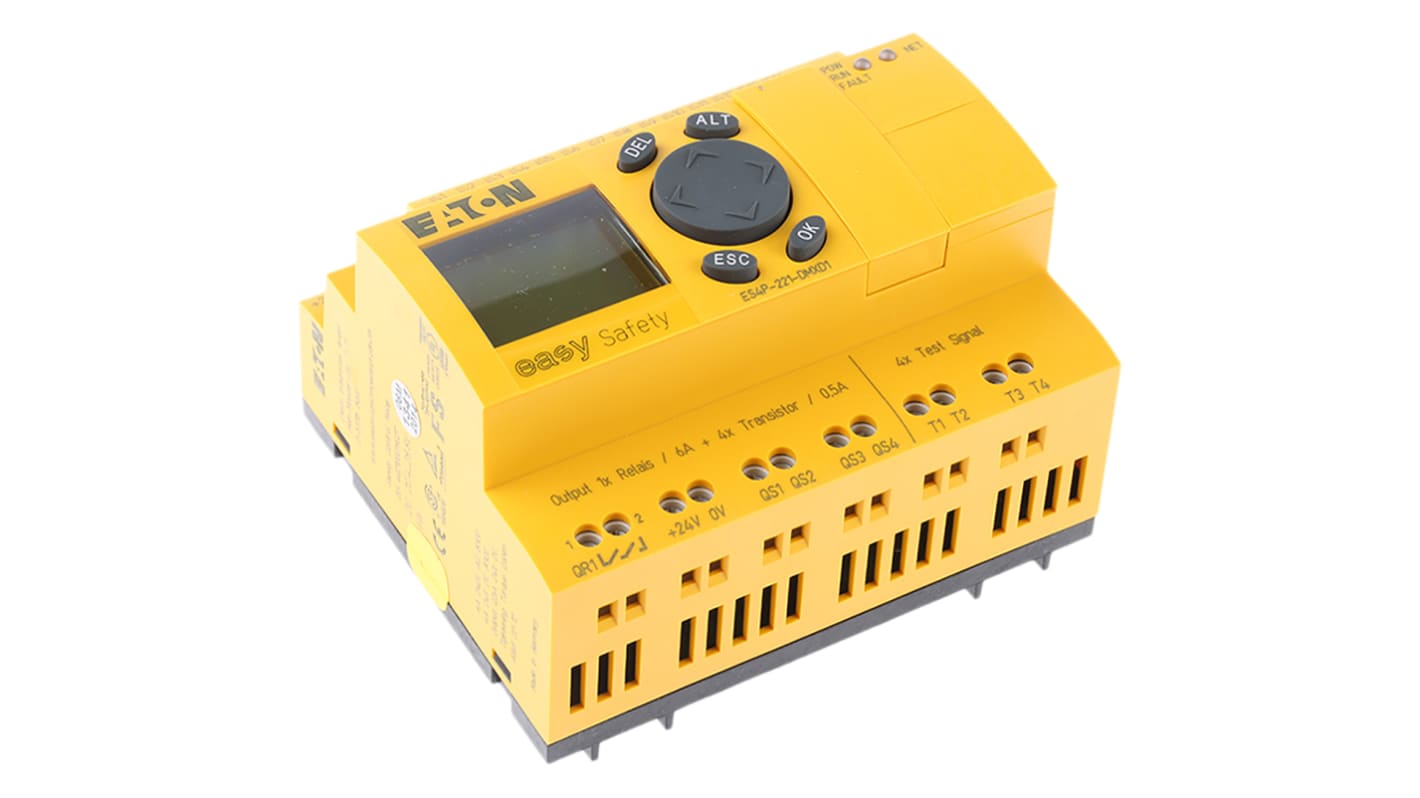 Controller di sicurezza Eaton Eaton Moeller, easySafety, 14 ingressi, 9 uscite, 24 V c.c.