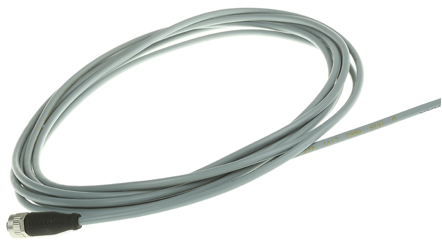 BCC M41500001A003VX8434050 BALLUFF Straight Female 4 way M12 to