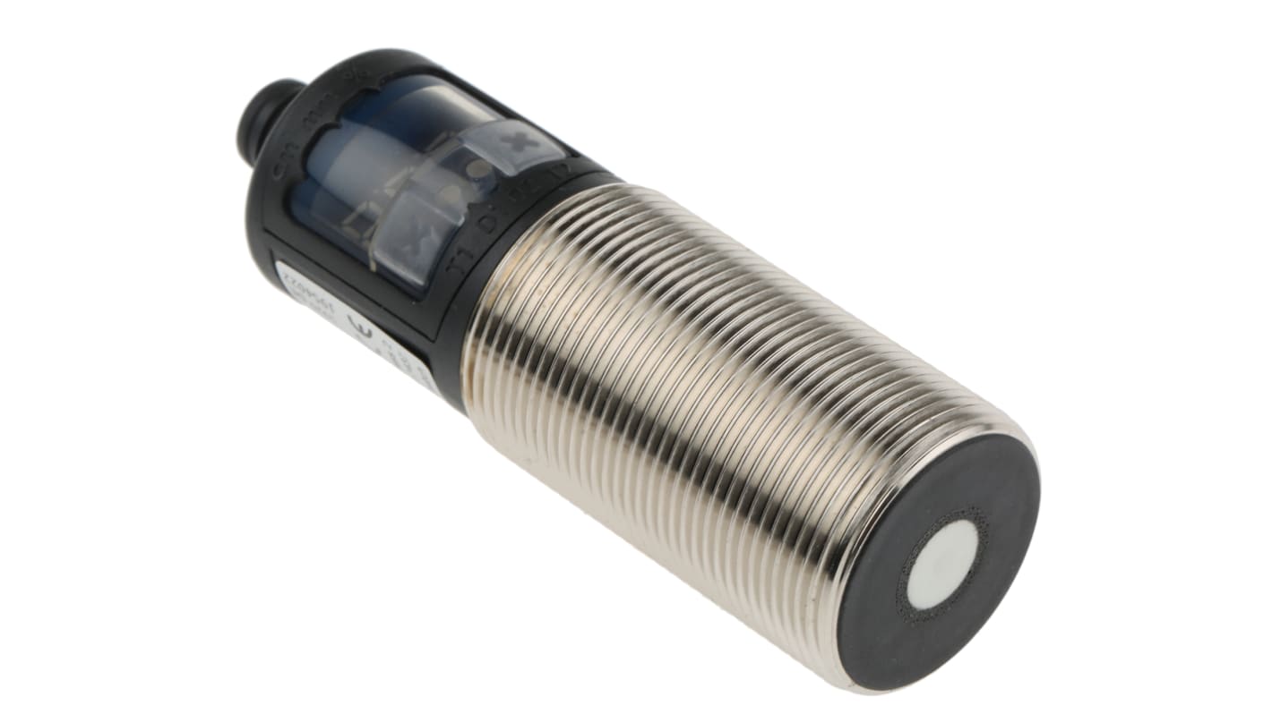 BALLUFF Ultrasonic Barrel-Style Proximity Sensor, M30 x 1.5, 65 → 600 mm Detection, PNP Output, 9 → 30 V