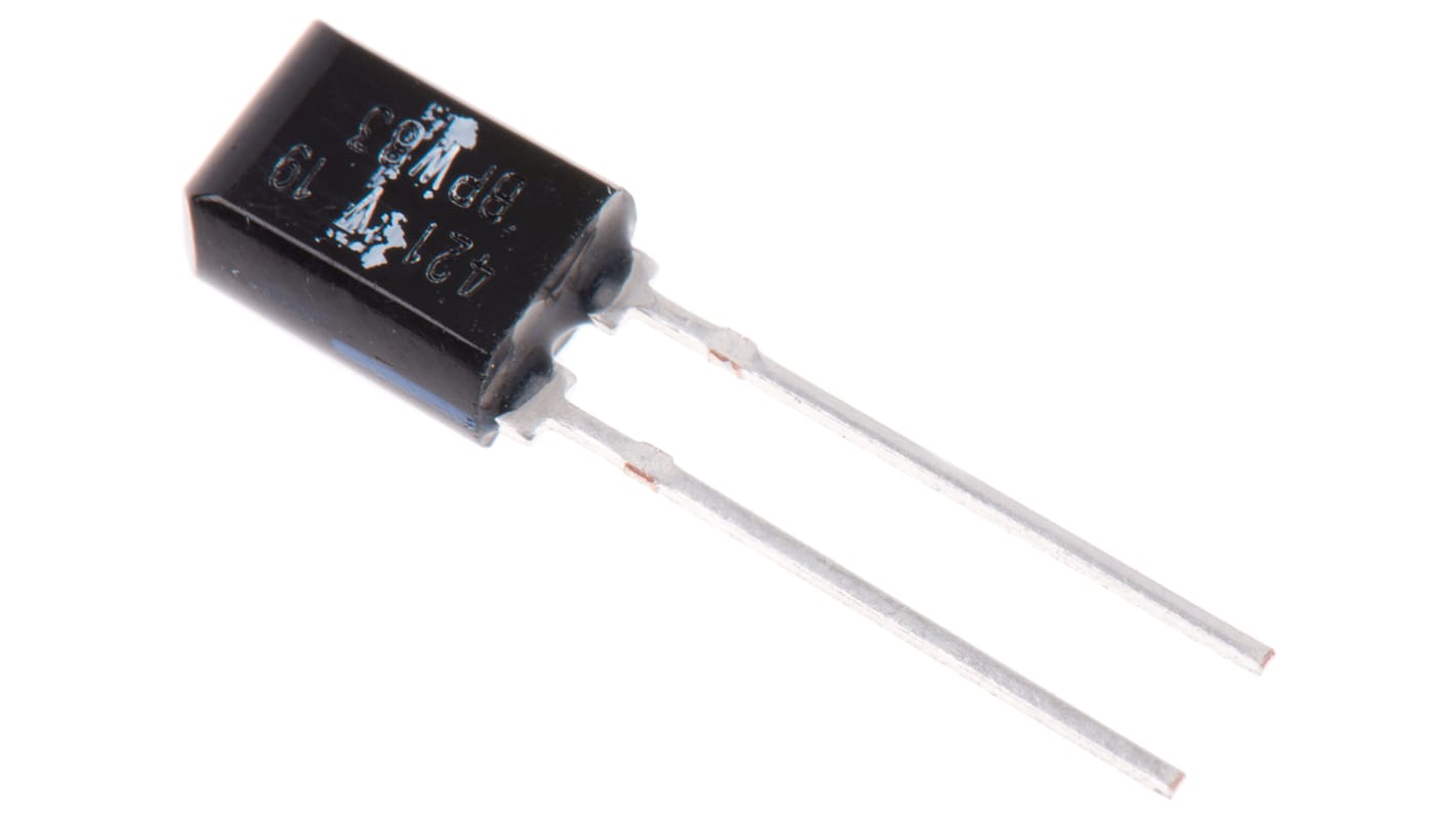 Vishay, BPW83 IR + Visible Light Si Photodiode, Through Hole