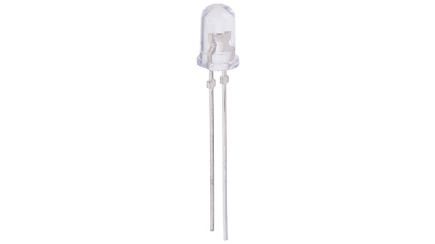 LED, THT, Żółty, 2-Pin, 2,6 V, 45°, Wurth Elektronik, WL-TMRW