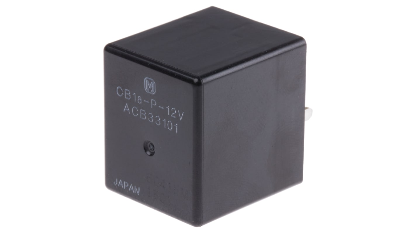 CB1AP12V Panasonic PCB Mount Automotive Relay, 12V dc Coil Voltage