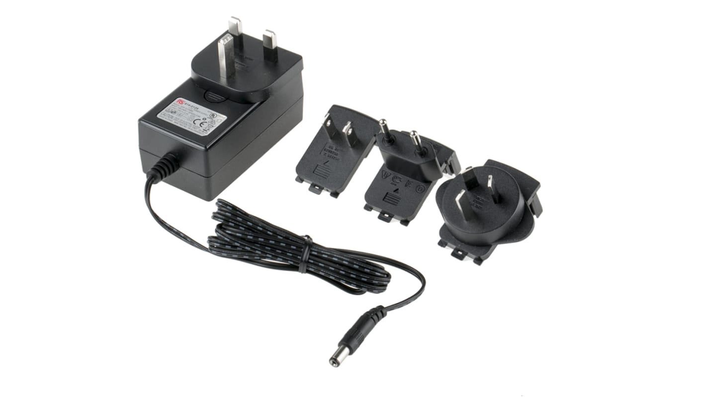 RS PRO 12W Plug In Power Supply 24V dc Output, 10 → 500mA Output RS