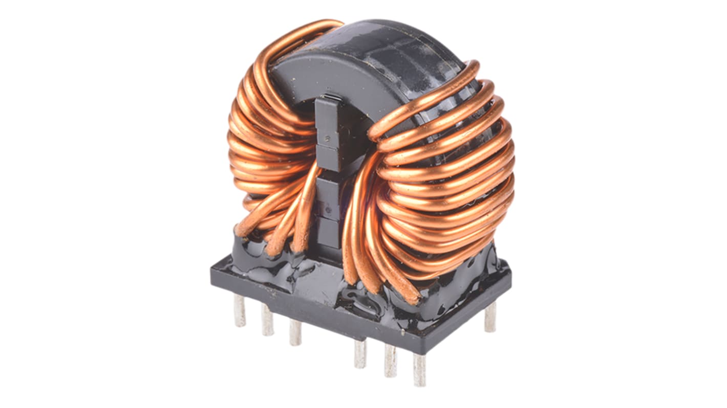 Inductance à mode commun, 900 μH, 32A, 1.1mΩ, -30 → +50%, Séries WE-CMBNC