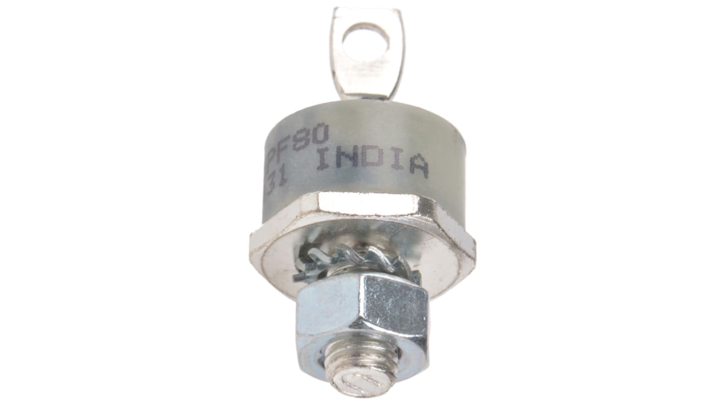 Vishay Schraub Diode Kathoden-Bolzen, 800V / 80A, 2-Pin DO-2013AB