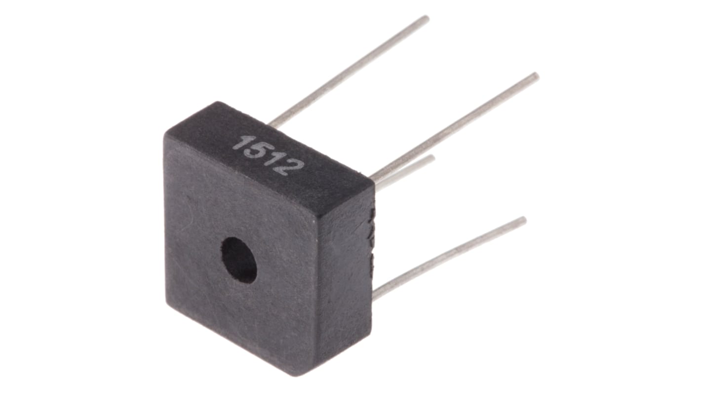 Vishay Bridge Rectifier, 3A, 50V, 4-Pin