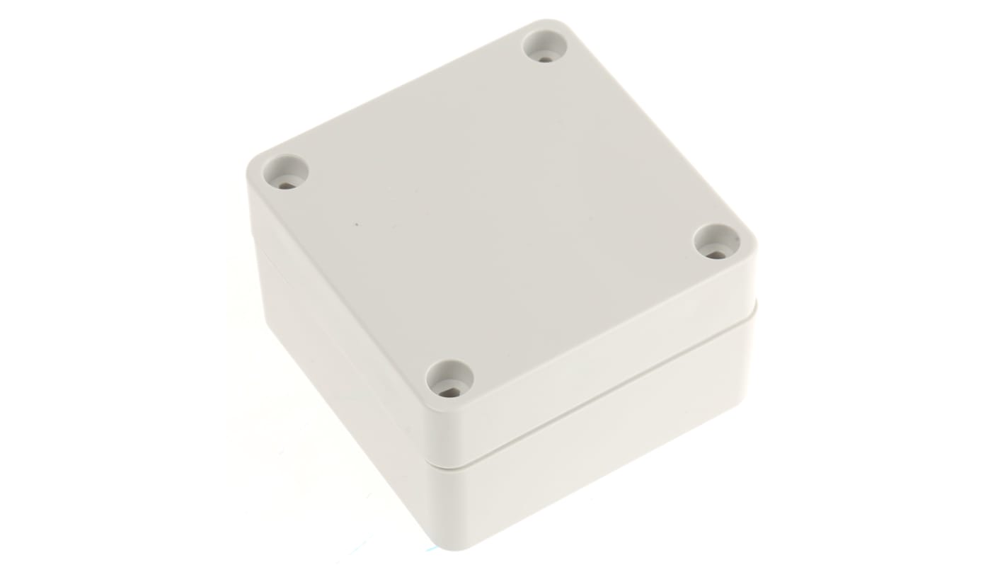 Hammond 1554 ABS Gehäuse 1554 Grau Außenmaß 65 x 65 x 40mm IP66