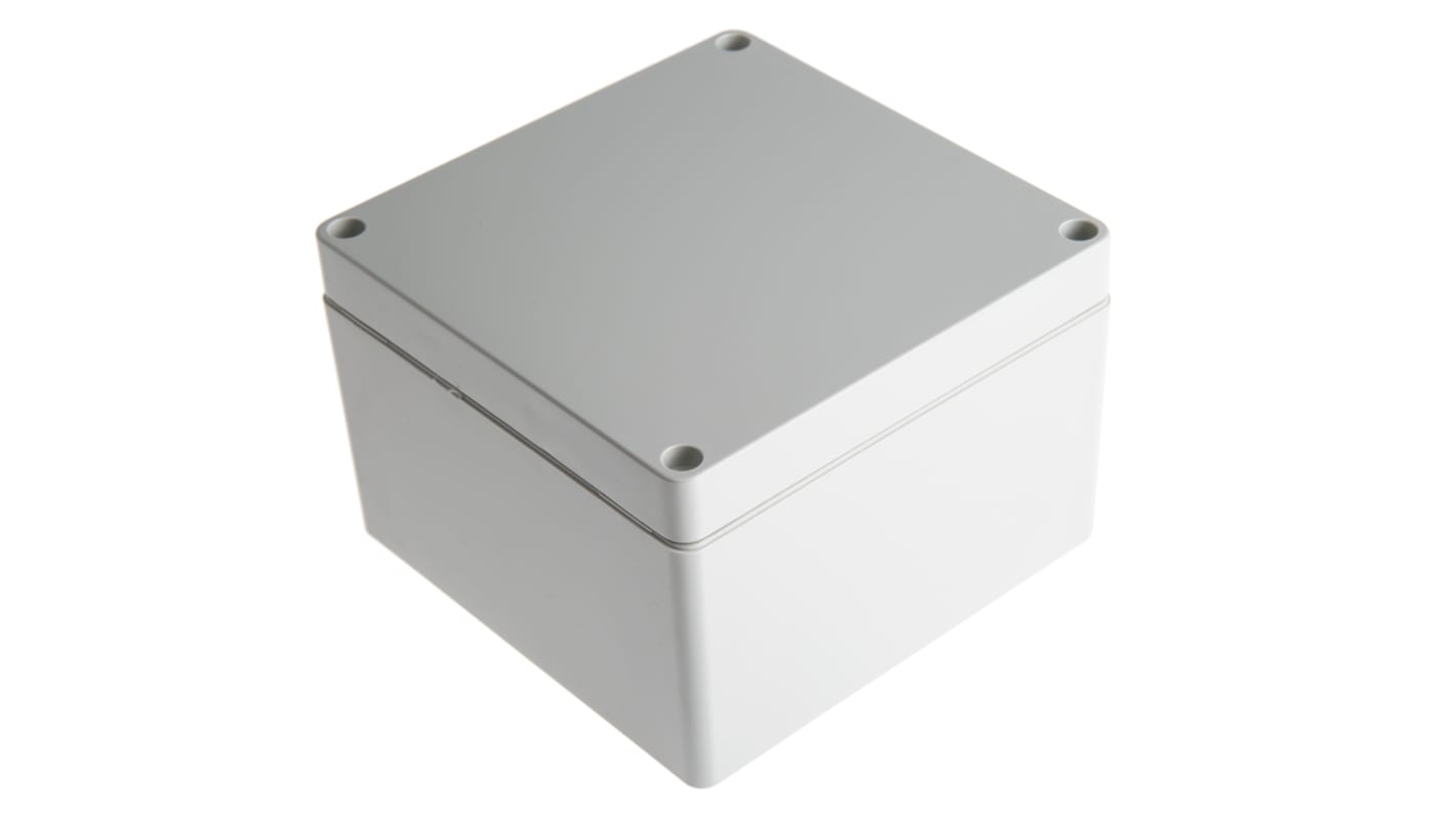 Caja Hammond de ABS Gris, 120 x 120 x 80.5mm, IP66