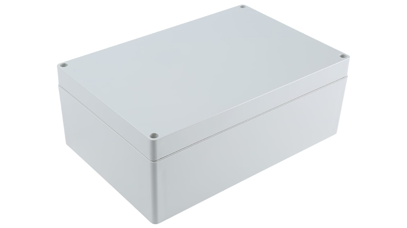 Boîtier Hammond 1554 en ABS, 240 x 160 x 90.5mm, Gris IP66