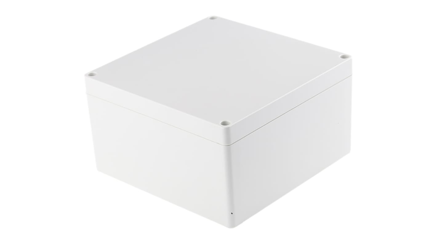 Caja Hammond de ABS Gris, 160 x 160 x 90.5mm, IP66