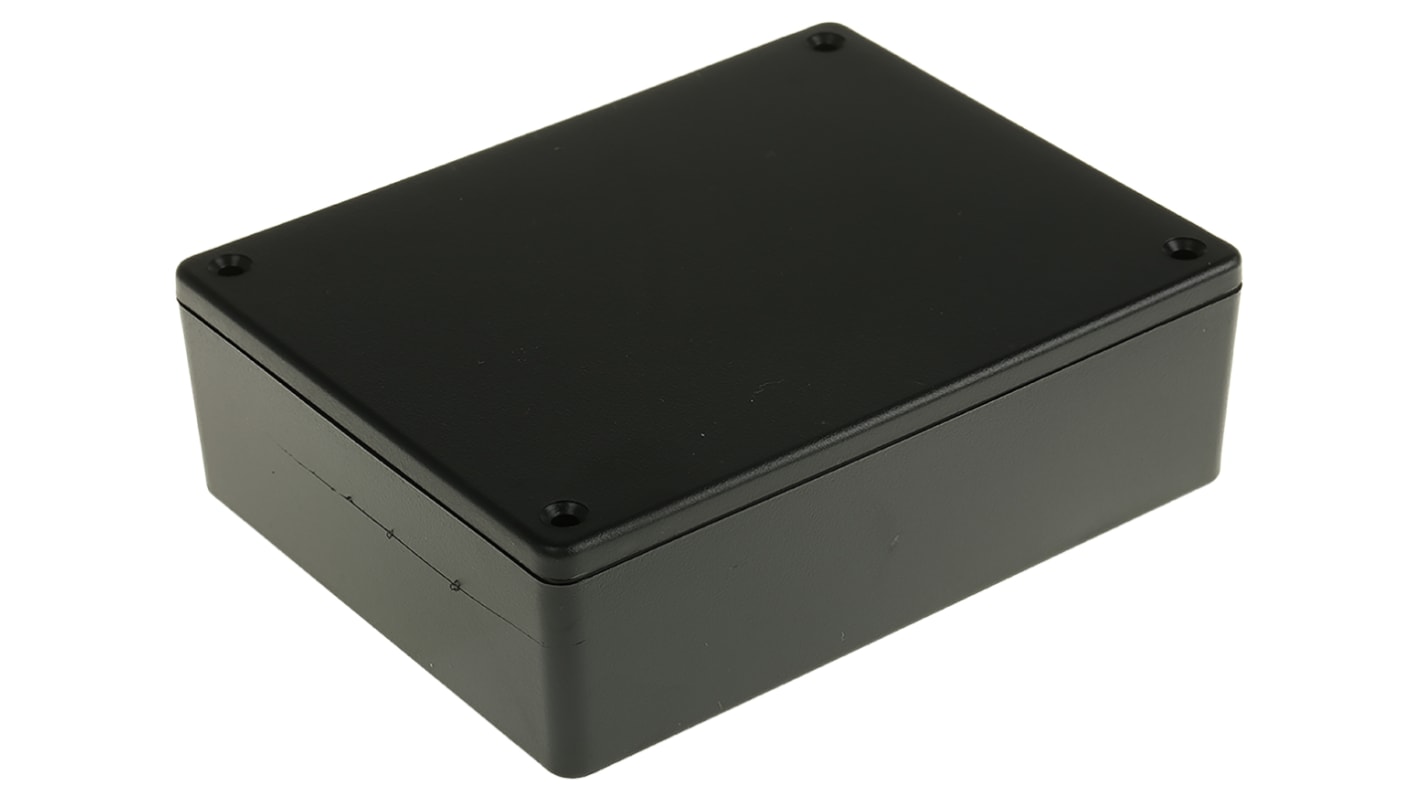 Caja Hammond de ABS pirroretardante Negro, 122 x 94 x 36mm, IP54