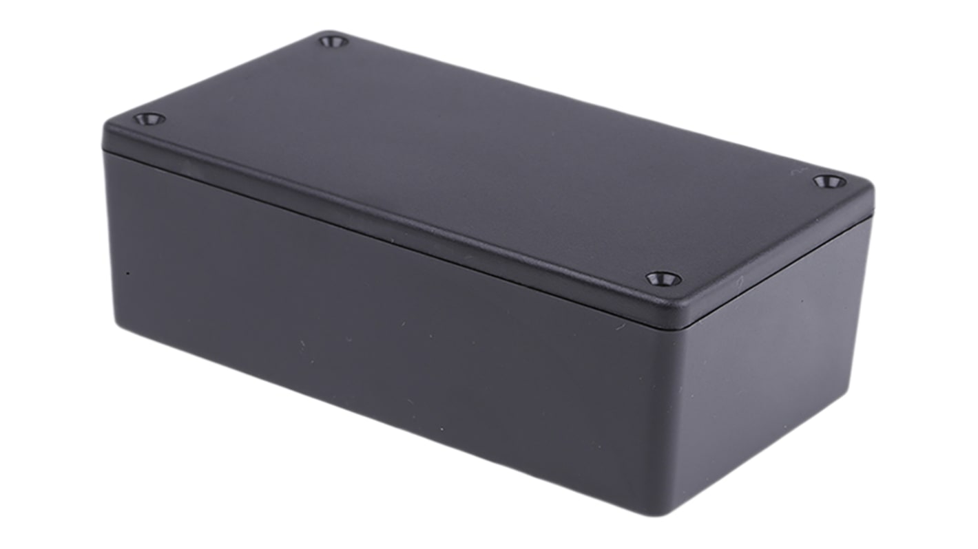 Caja Hammond de ABS Negro, 119 x 66 x 36mm, IP54