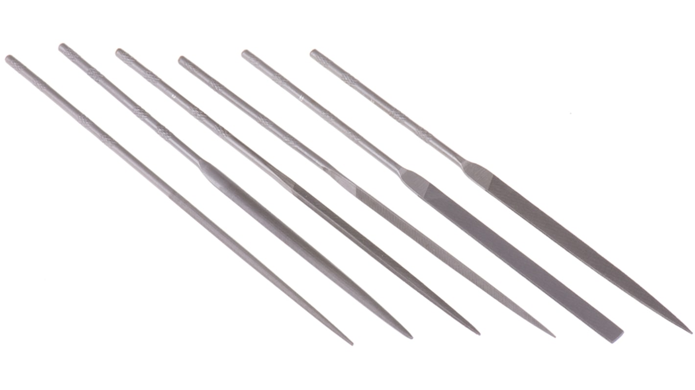 RS PRO 160mm Needle File Set