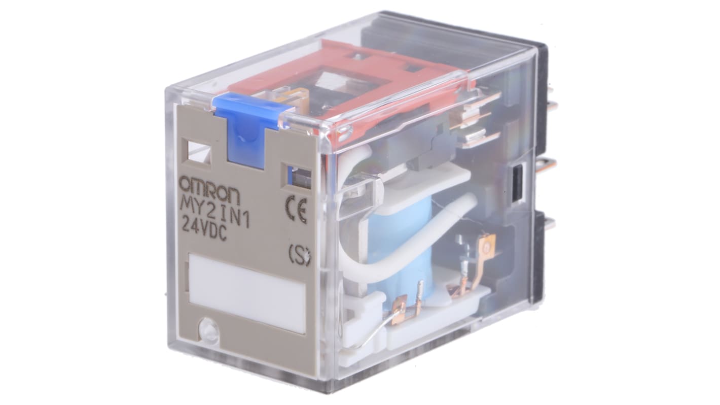 MY2IN DC24(S) | Omron Plug In Power Relay, DPDT | RS