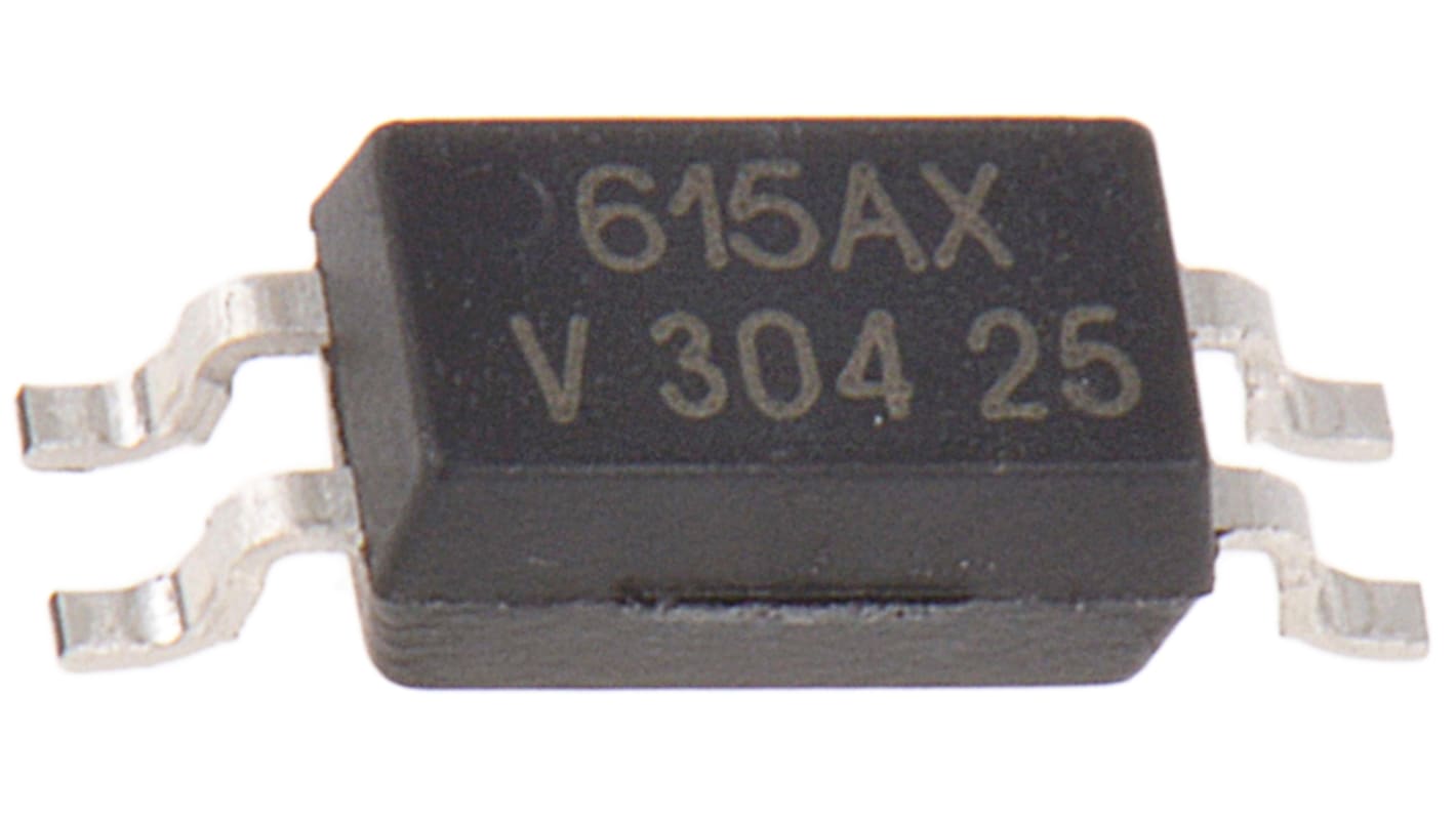 Vishay, VOS615A-X001T DC Input Phototransistor Output Optocoupler, Surface Mount, 4-Pin SSOP