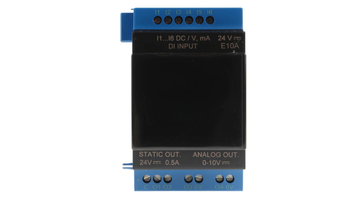 Crouzet IB IL 24 DO 4-XC-PAC SPS-E/A Modul für Serie em4, 6 x 0 → 10 V, konfigurierbar, digital Eingang / 4 x