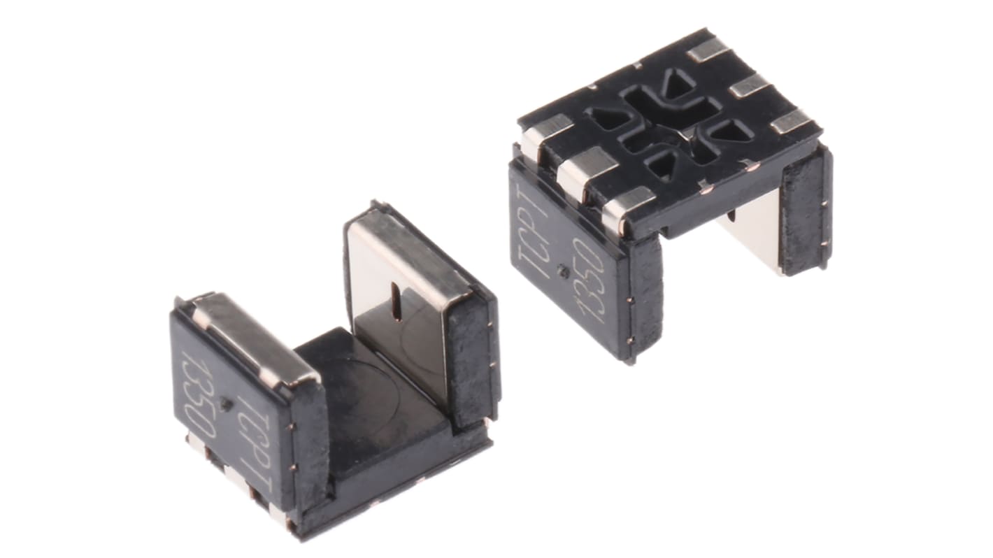 Interruttore ottico a taglio Vishay, 6 pin 1 canale, slot da 3mm, uscita Transistor, Montaggio superficiale