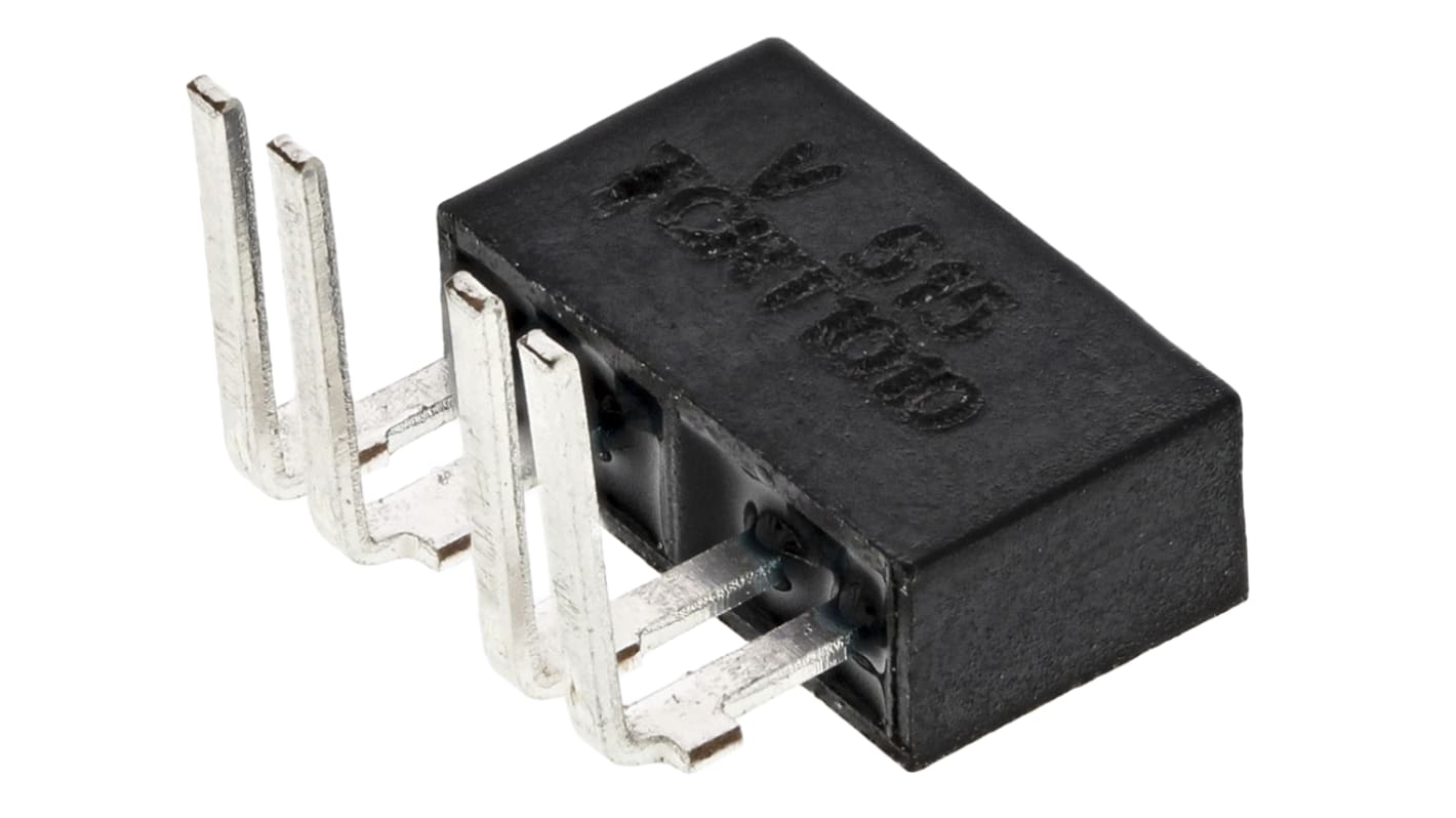 Vishay Reflexionslichtschranke 1mm Peak Abstand Transistor-Ausgang, 4-Pin 2-Kanal Drahtanschluss 7 x 2.5 x 4mm THT